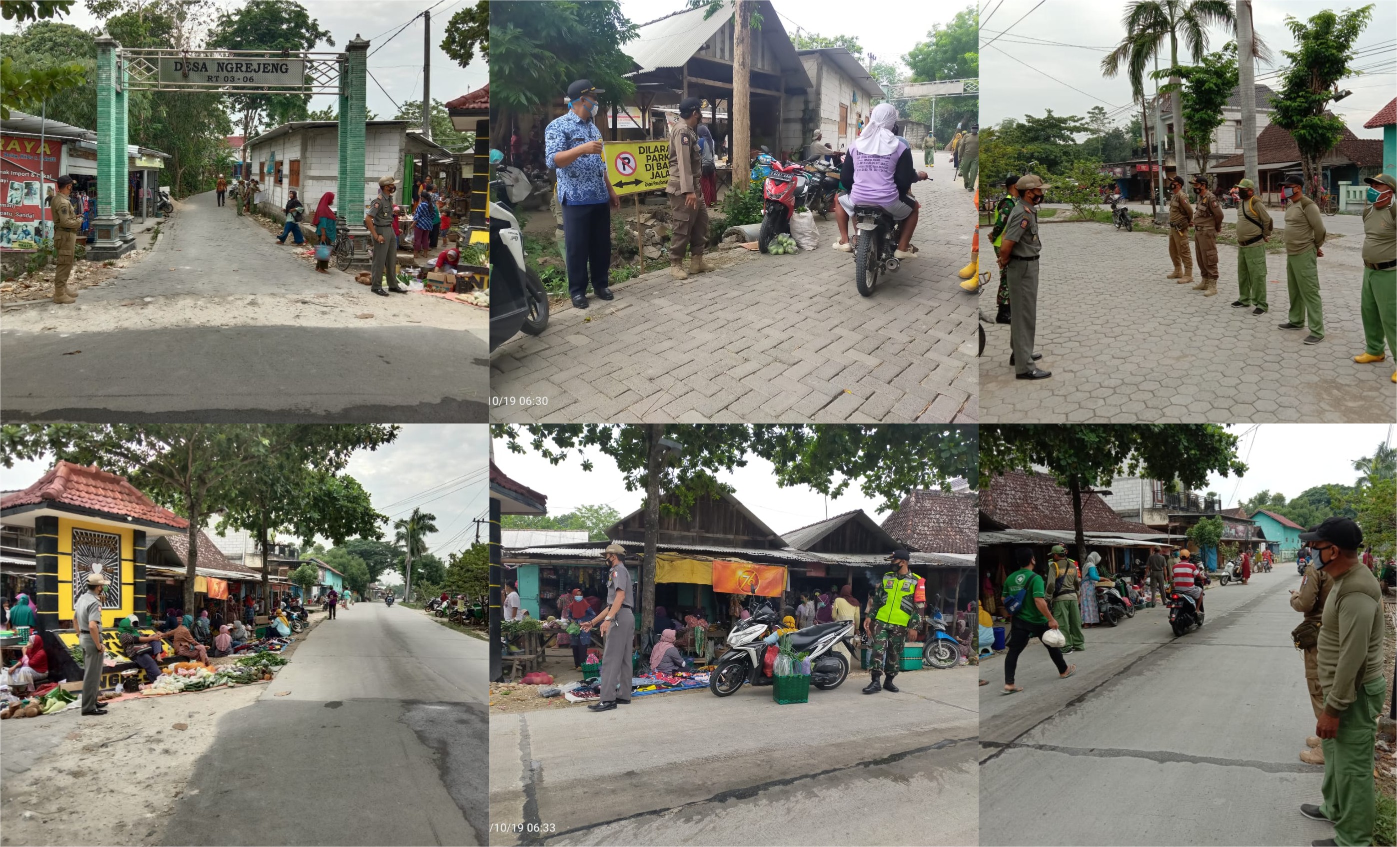 PENERTIBAN PASAR BRENG/KREMPYENG DESA NGREJENG