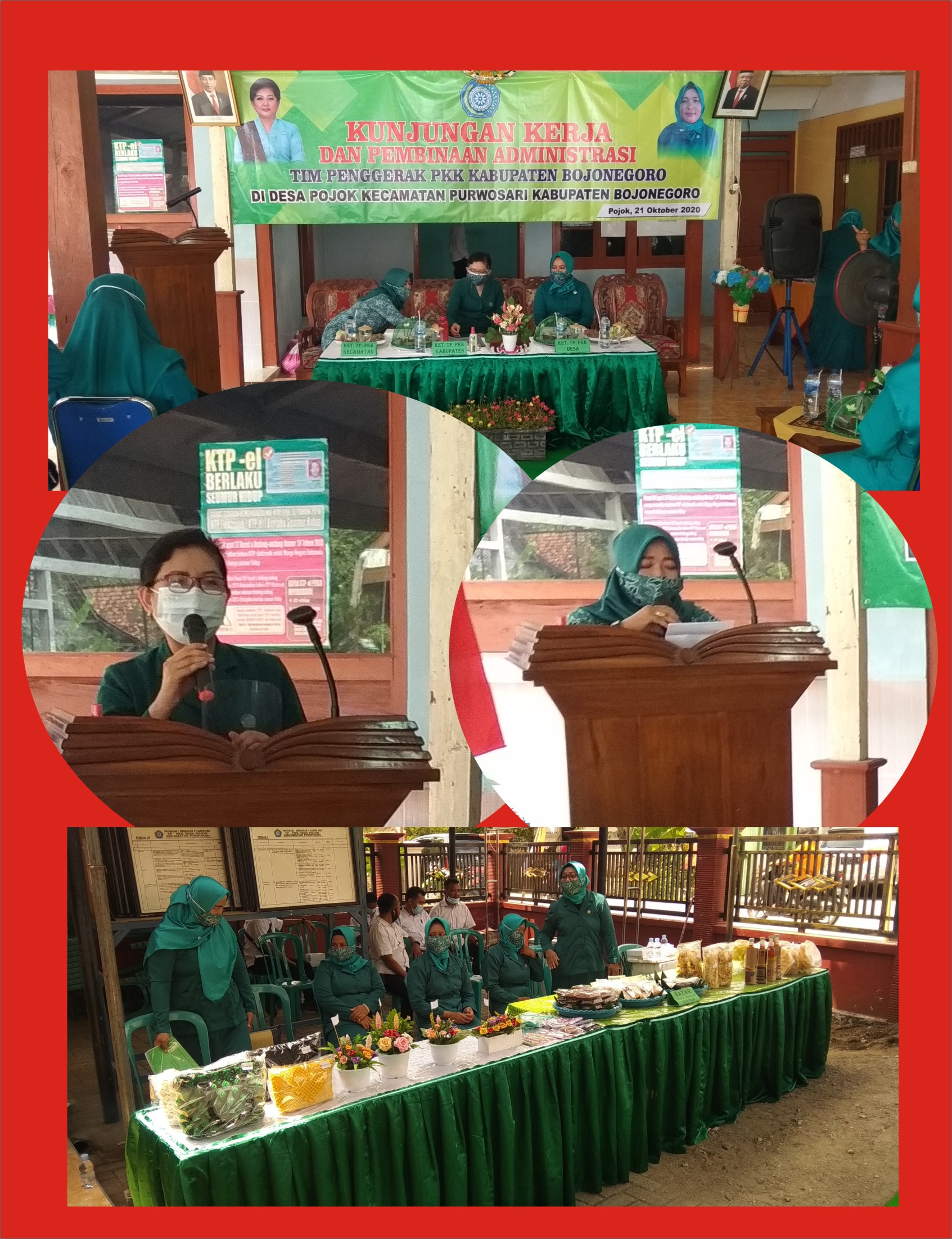 KUNJUNGAN KERJA TP. PKK KABUPATEN