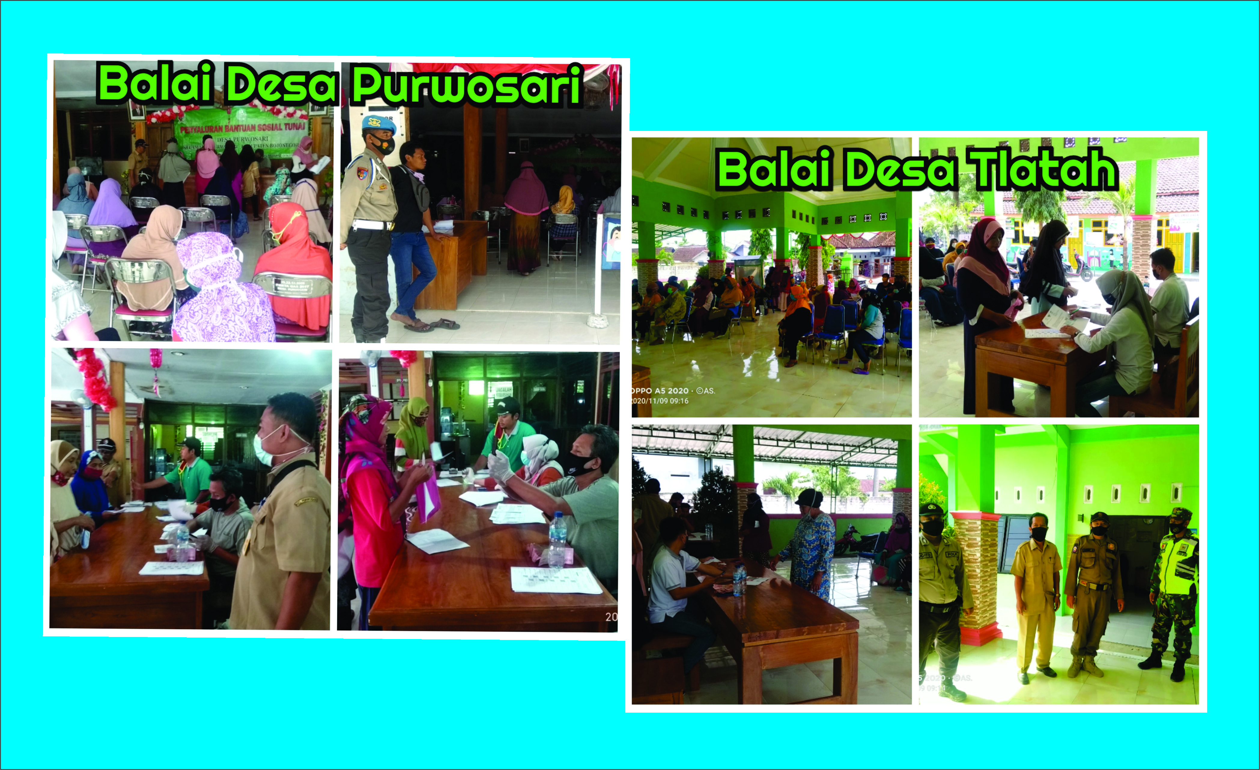 PENYALURAN BANTUAN BST PT. POS INDONESIA TAHAP 8 TAHUN 2020