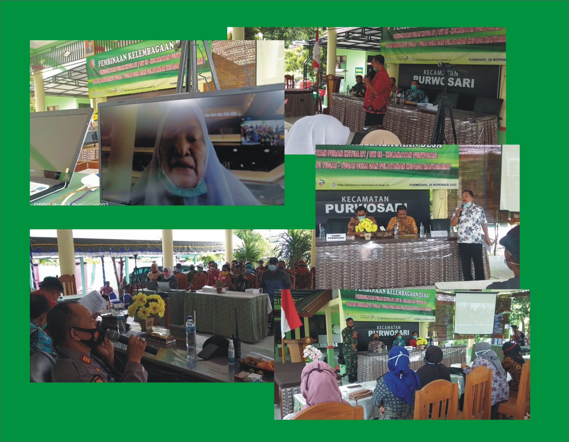 Pembinaan Ketua RT se-Kec. Purwosari Dalam Membantu Tugas Pemerintahan Desa