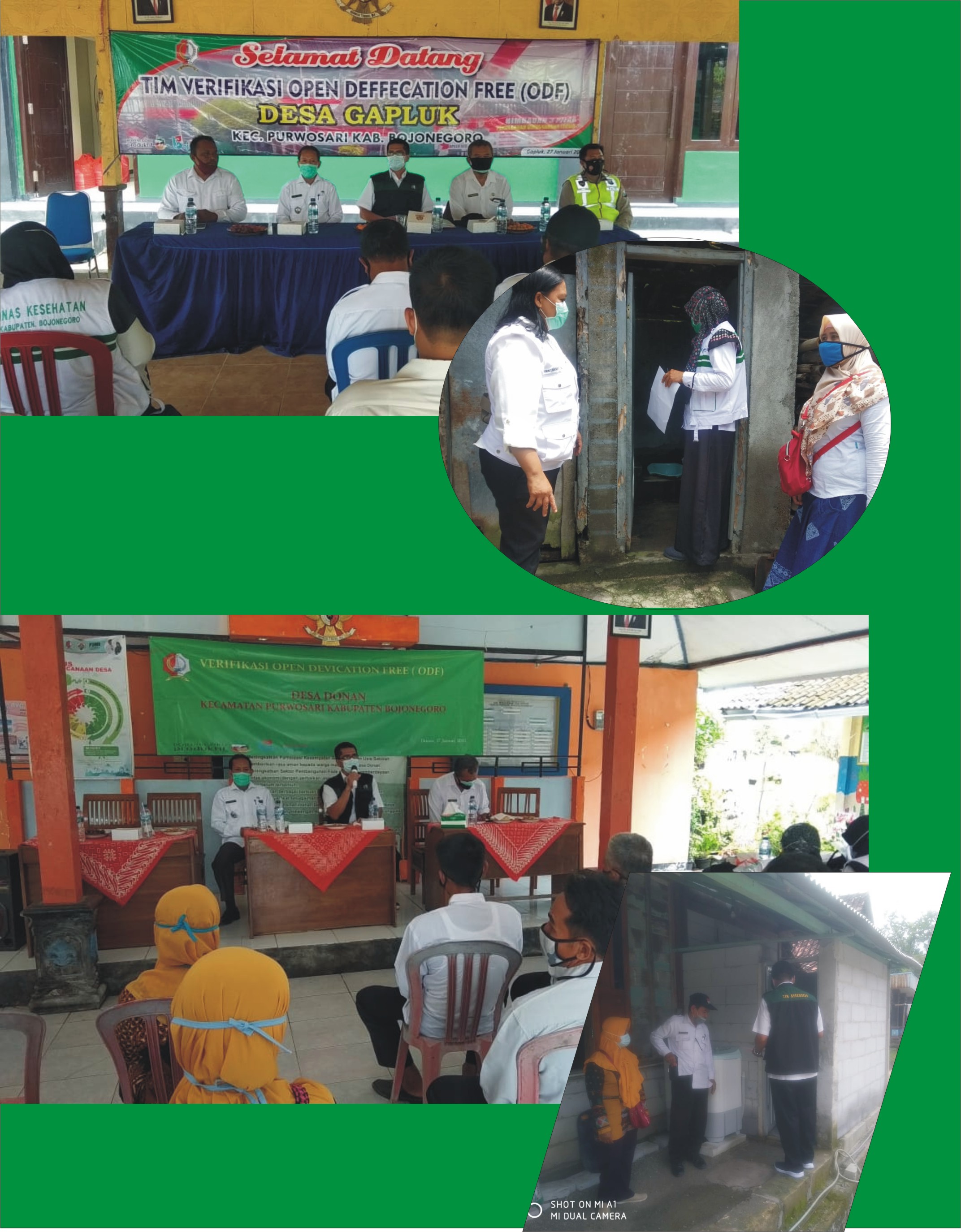 VERIFIKASI ODF DESA GAPLUK DAN DESA DONAN