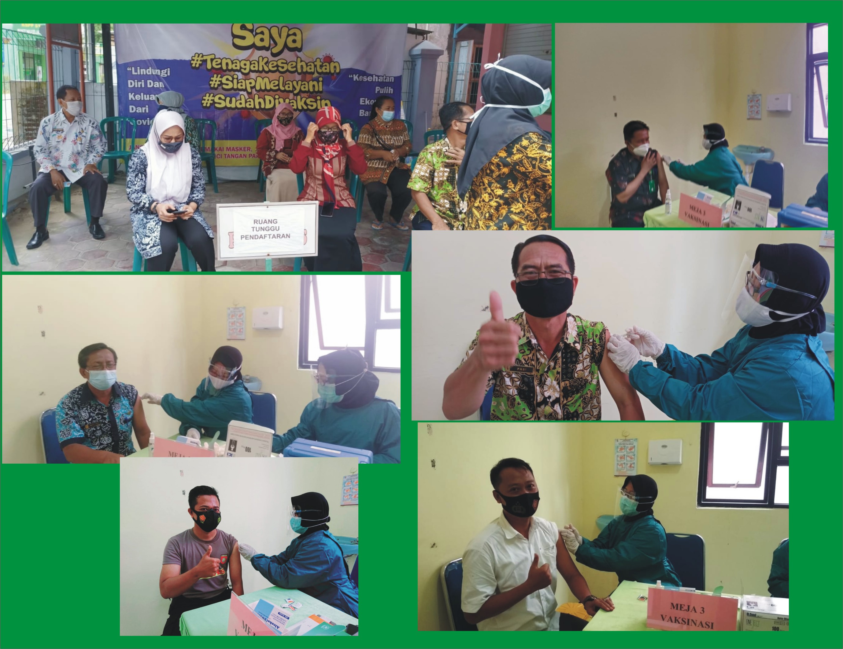 PELAKSANAAN VAKSINASI COVID-19 DI KECAMATAN PURWOSARI
