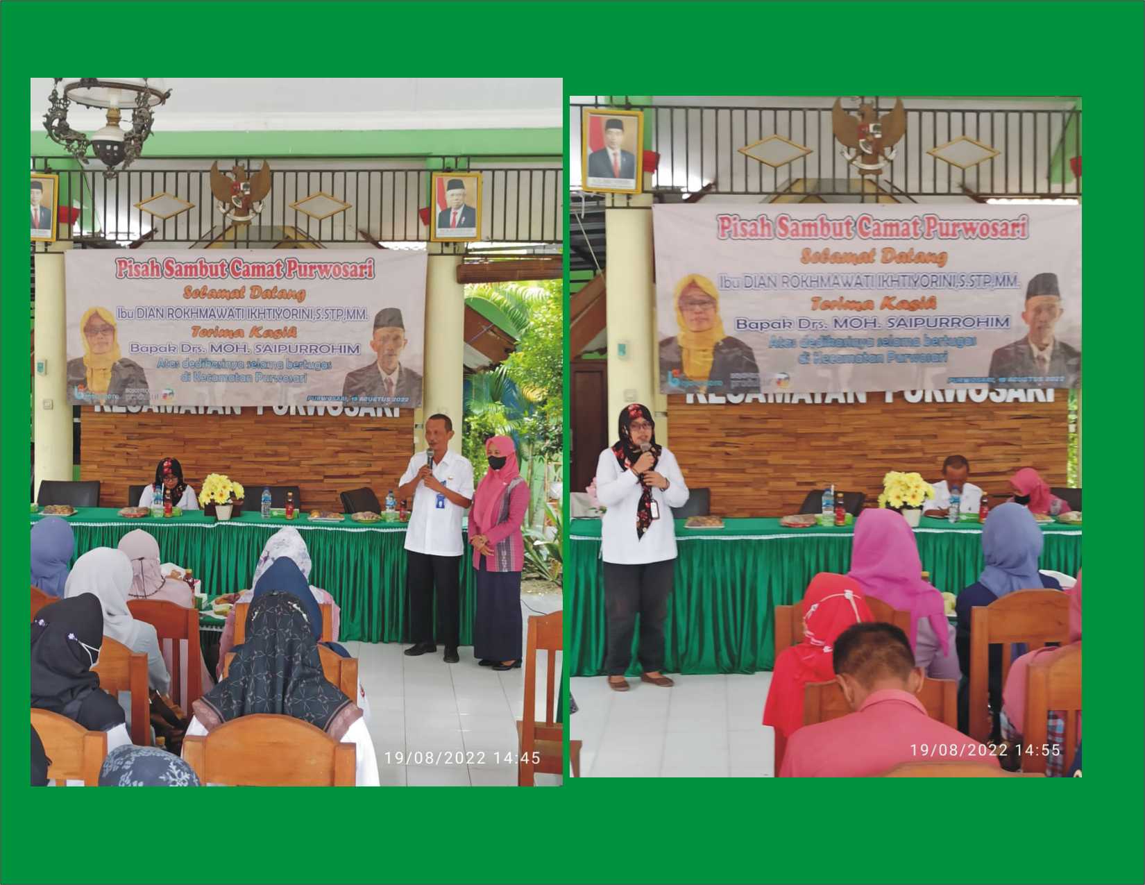 PAMIT KENAL CAMAT PURWOSARI