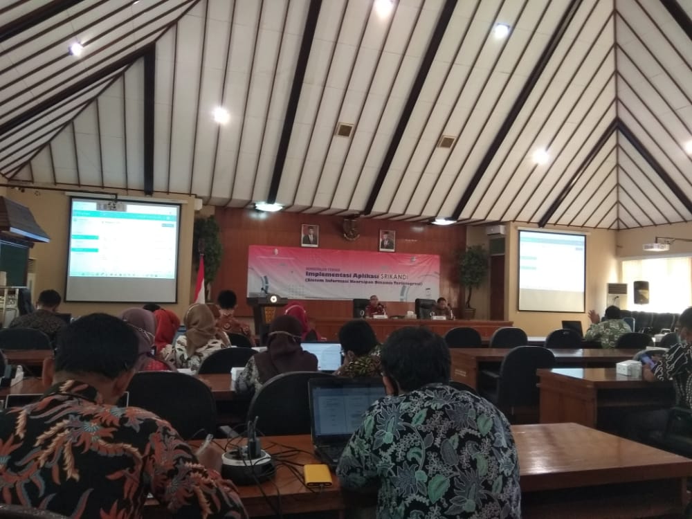 BIMTEK IMPLEMENTASI APLIKASI SRIKANDI