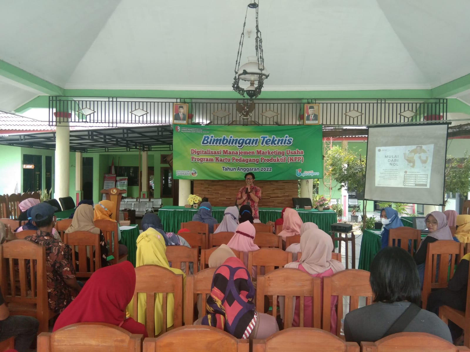 BIMTEK DIGITALISASI MANAJEMEN MARKETING USAHA PROGRAM KARTU PEDAGANG PRODUKTIF (KPP) TAHUN 2022