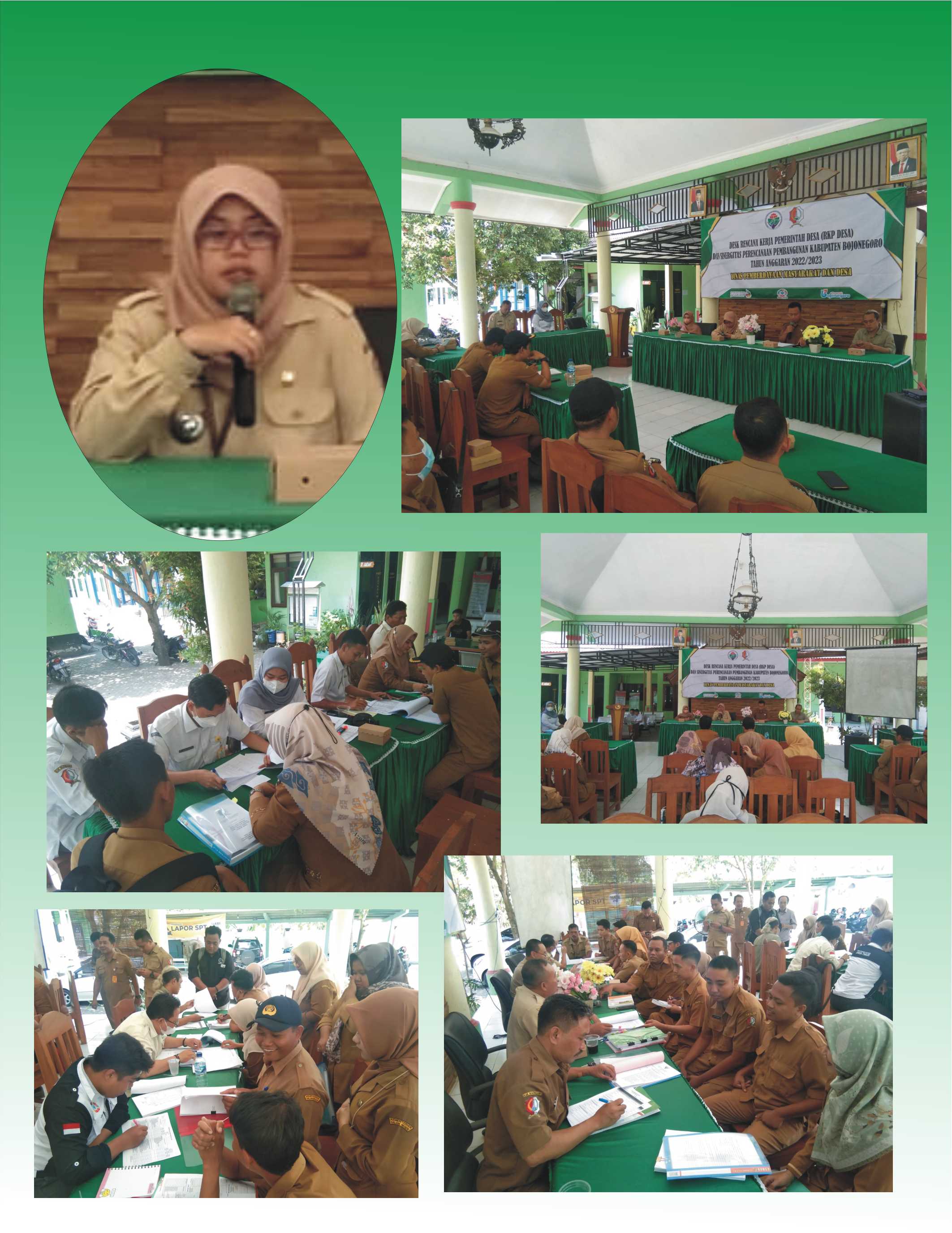 DESK RKPDES DAN SINERGITAS PERENCANAAN PEMBANGUNAN KAB. BOJONEGORO TAHUN 2022/2023