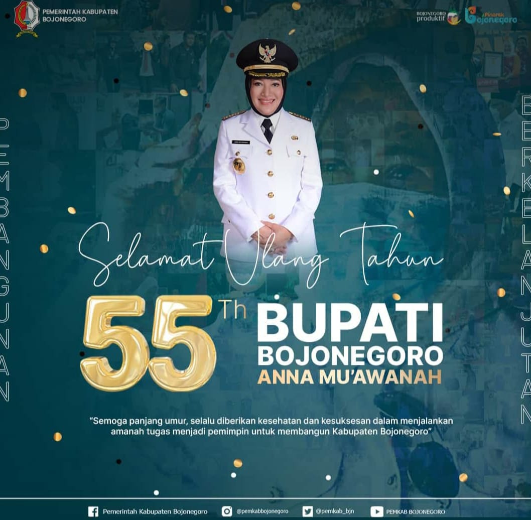 SELAMAT ULANG TAHUN KE - 55