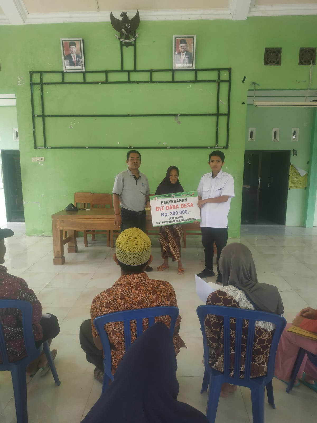 PENYALURAN BLT-DD TRIBULAN I TAHUN 2023