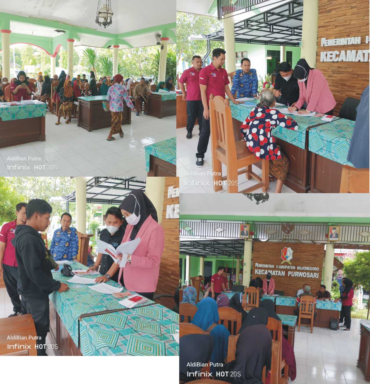PENYALURAN BANSOS PKH PLUS JASLUT TAHAP I TAHUN 2023 KECAMATAN PURWOSARI