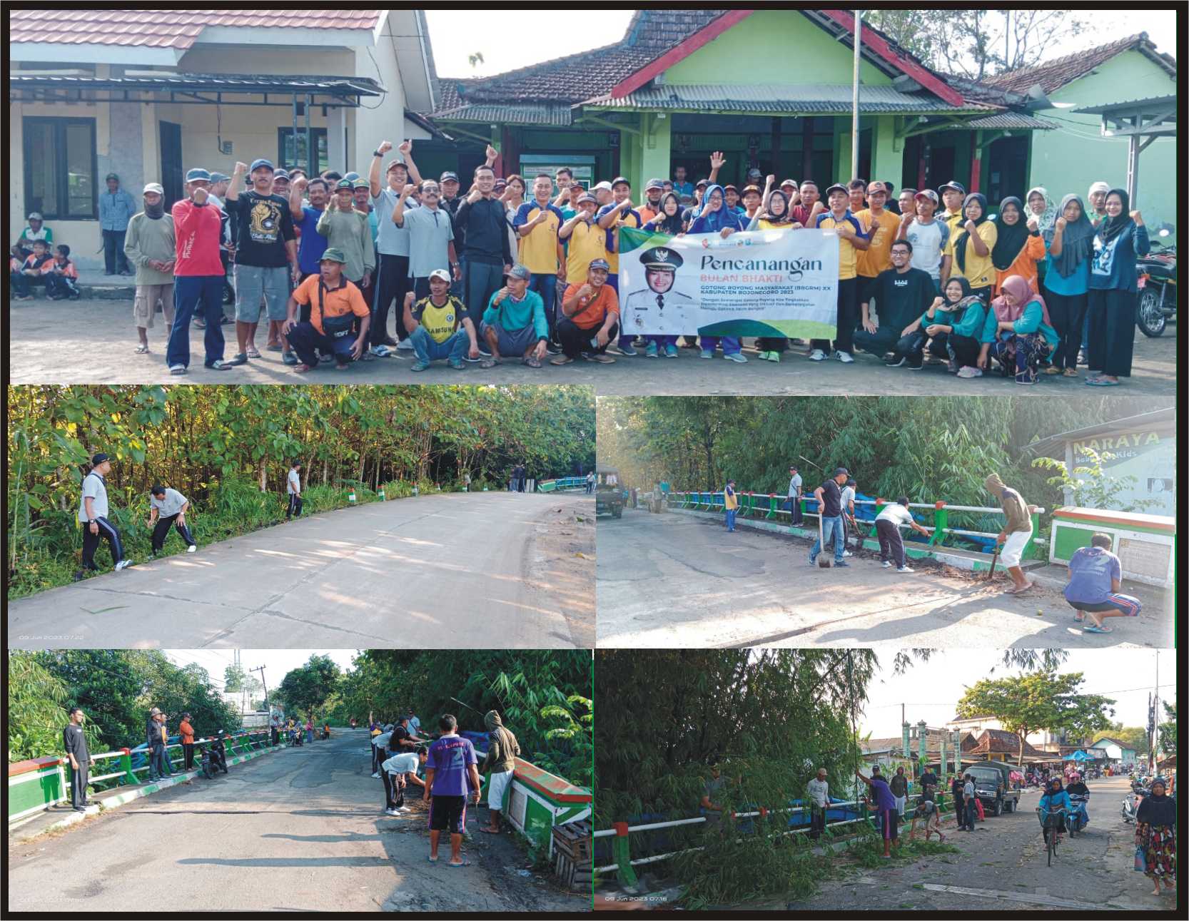 BULAN BHAKTI GOTONG ROYONG MASYARAKAT (BBGRM)KE XX TAHUN 2023