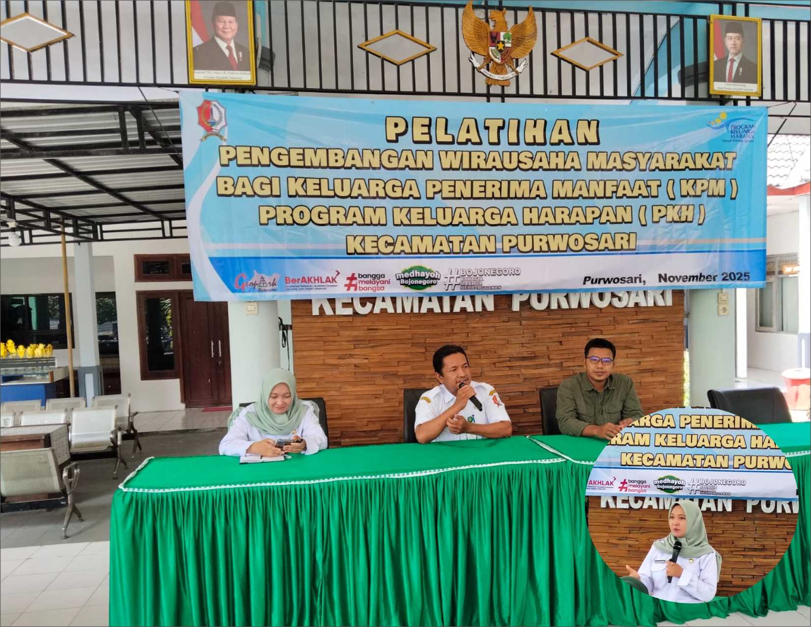 Pelatihan Pengembangan Wirausaha Masyarakat Bagi KPM PKH di Kecamatan Purwosari