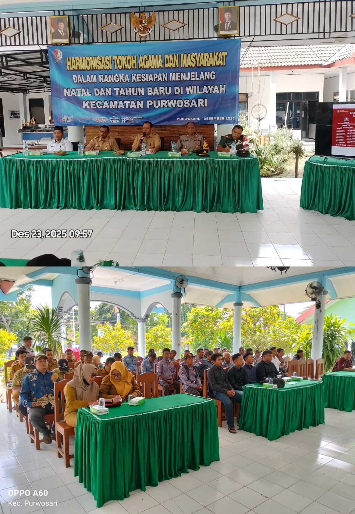 HARMONISASI TOKOH AGAMA DAN MASYARAKAT KECAMATAN PURWOSARI