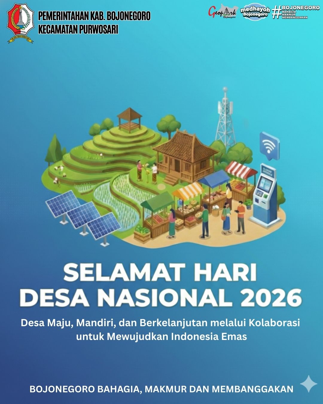 SELAMAT HARI DESA NASIONAL 2026