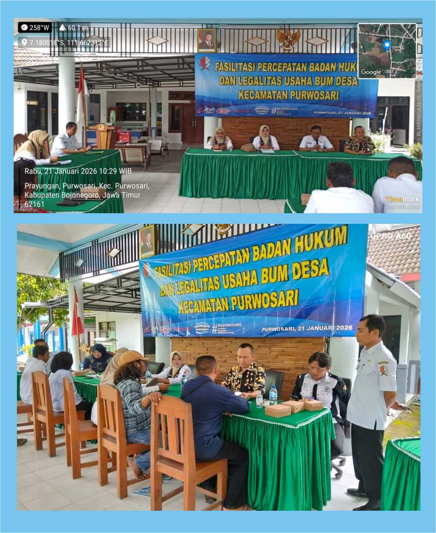 FASILITASI PERCEPATAN BADAN HUKUM DAN LEGALITAS USAHA BUM DESA