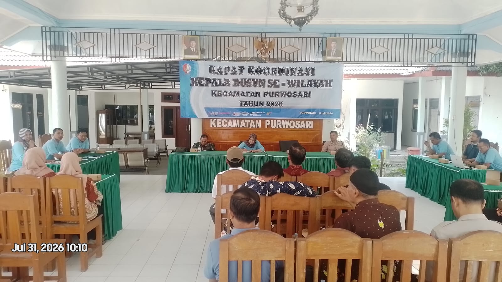 RAKOR KEPALA DUSUN SE-KECAMATAN PURWOSARI